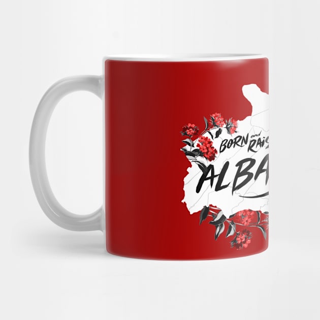 Born and Raised - Albay, Philippines (Red) by pinoytee